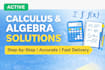 solve algebra and calculus step by step