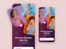 create a tinder style dating app with liquid glass UI