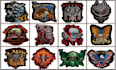 do embroidery patch digitizing into dst, pes, vp3, jef, exp, in 1 hour
