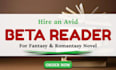beta read your fantasy or romantasy novel and give expert feedback