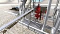 create industrial animation 3d oil and gas refinery drilling rig visualization