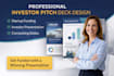 design modern powerpoint or canva presentations