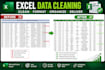 clean, format, and organize excel data and spreadsheet