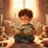 kid african american book illustration, book cover design, picture book