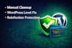 fix hacked wordpress redirect virus and spam redirects