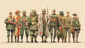 draw military themed illustrations