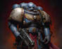 draw a warhammer 40k character art