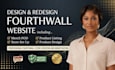 fourthwall website design, upload merch pod, design print on demand, fourth wall
