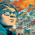 create authentic retro comic illustration