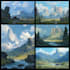 create environment concept art and illustration
