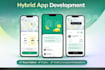 develop professional hybrid mobile app for ios and android