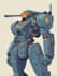 do anime style mecha robot illustrations