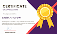 create editable digital award design printable certificate layout achievement