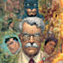 illustrate a superhero comic cover art