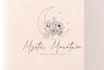 design spiritual moon logo