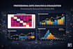 do professional data analysis dashboard and visualization using python