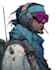 make cyberpunk character art