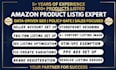 do SEO amazon fba listing creation and amazon product description for pl