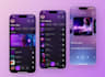 create a tiktok style live streaming app with liquid glass