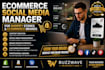 manage social media for ecommerce brands and shopify stores