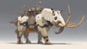 do a modern mecha animal and robot design