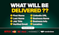 find high intent b2b decision maker leads for sales outreach