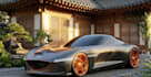 3d futuristic car modeling, render rc car model, include 3d ev, with suv concept