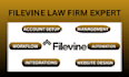 be your filevine law firm expert