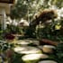 design front yard, backyard, home garden