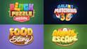 create game title and logo