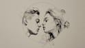 draw line art illustration with ink
