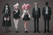 illustrate danganronpa inspired characters