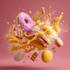 design food flyer poster and banner