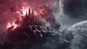 design futuristic and professional sci fi book covers