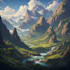 create professional landscape digital art