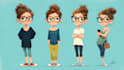 draw artistic cartoon caricatures