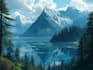 digitally paint fantasy landscape