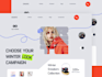 figma website design saas modern UI UX