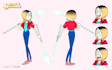 draw steven universe characters and scenes