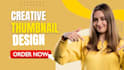 design a professional fiver gig image thumbnail