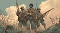draw military themed illustrations