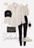 create minimalist style mood board and outfit collage for you