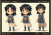 design a cartoon character