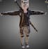 model custom vrchat avatar, vseeface, 3d vtuber model, vroid, blendshape or vrm