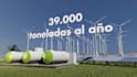 do 3d industrial green hydrogen plant animation renewable energy visualization