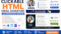 do clickable html email signature and animated email signature