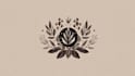 design a unique botanical boho logo