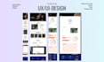 design a modern and user friendly UI UX in figma for web and mobile