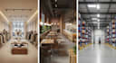 do professional retail, restaurant, and warehouse interior design architecture