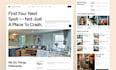 develop your website landing page with next js